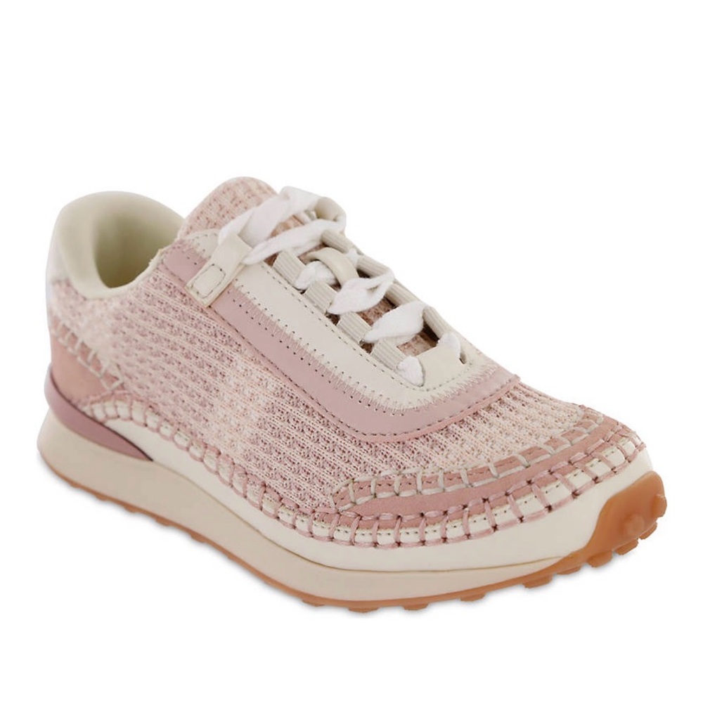 MIA Girls' Karin Crochet Sneakers in Blush. Big Kid Sz 5
NWOT